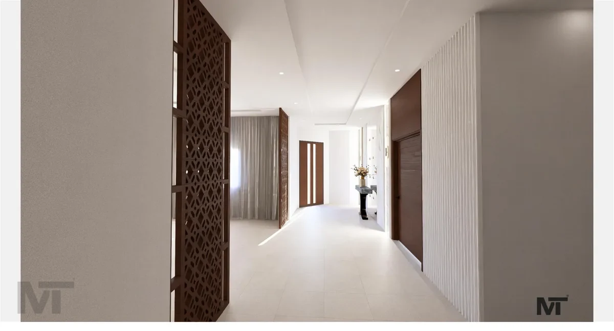 مداخل وممرات مميزة - منظور التصميم رقم 2