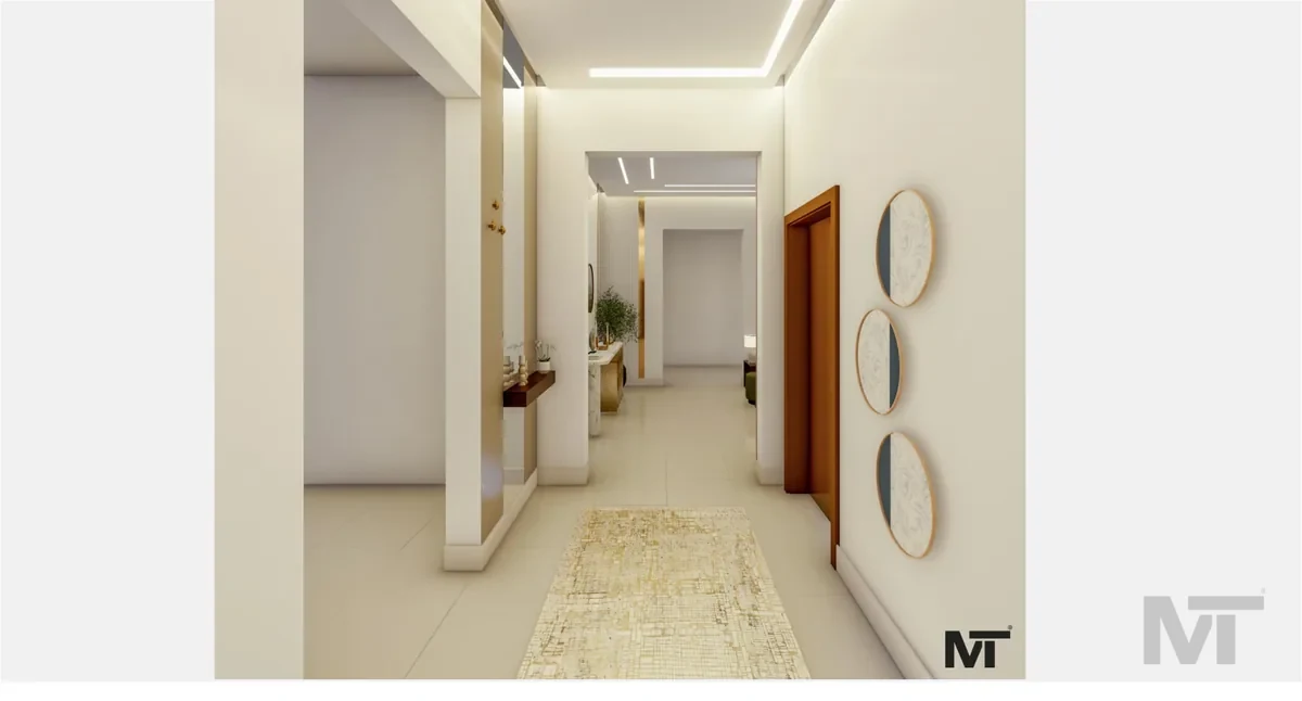 مدخل دافئ متكامل - منظور التصميم رقم 1